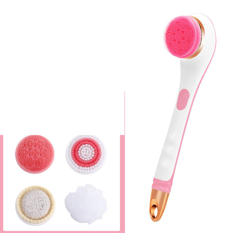 Electric Silicone Shower Brush for Daily Self-Care