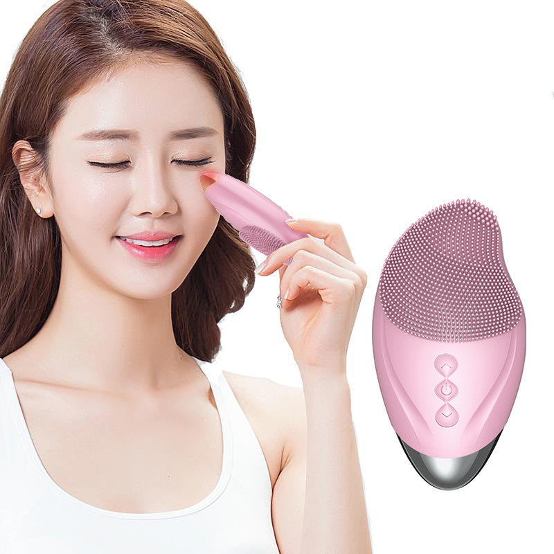 Heated Electric Facial Cleanser for Daily Glow