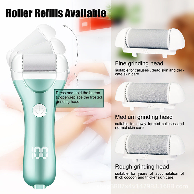 At-Home Pedicure Electric Foot File for Smooth Skin