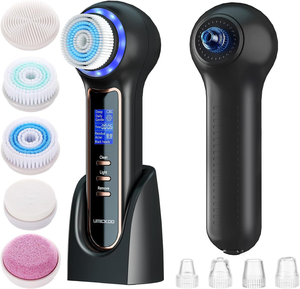 Multifunctional Face Cleansing Brush for Deep, Gentle Pore Care