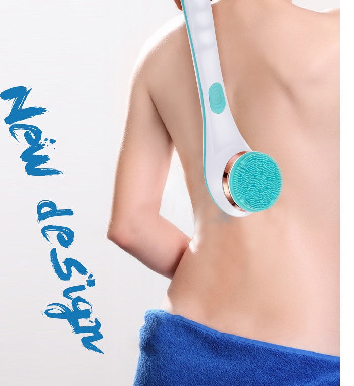 Electric Silicone Shower Brush for Daily Self-Care