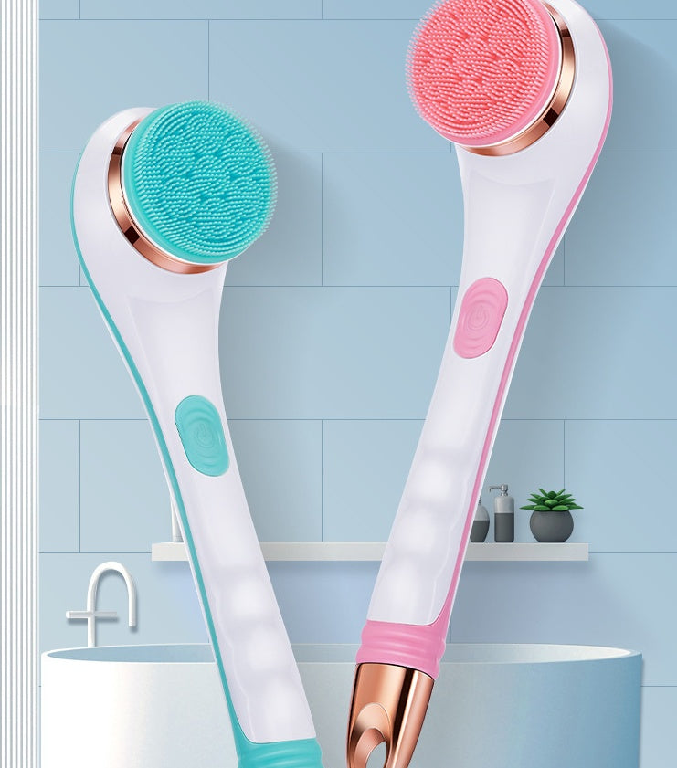 Electric Silicone Shower Brush for Daily Self-Care