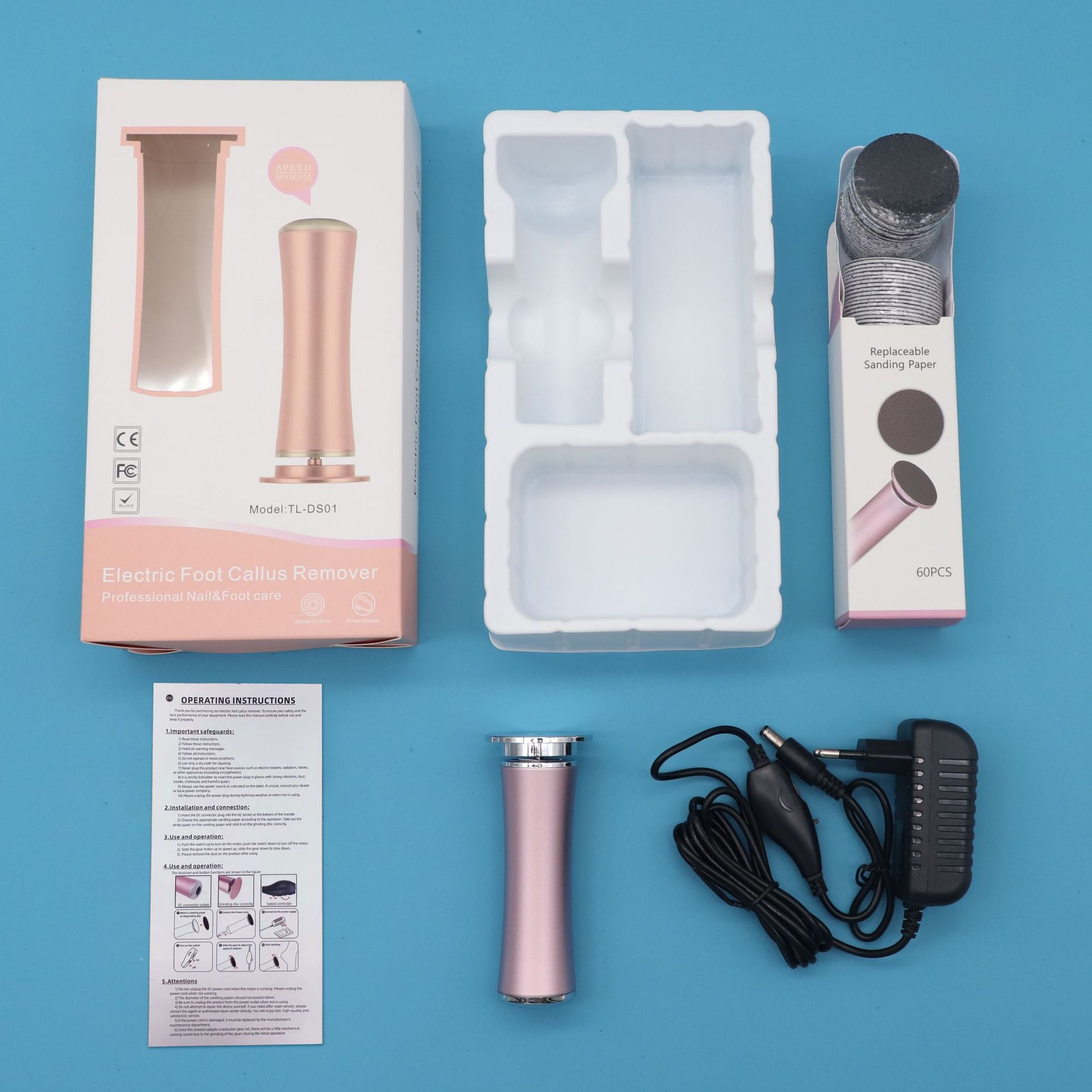 Electric Foot Care Grinder for Soft, Refreshed Feet