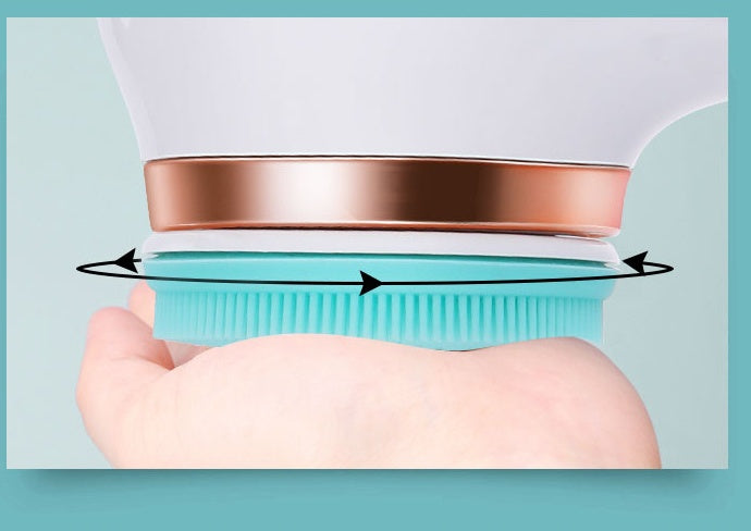 Electric Silicone Shower Brush for Daily Self-Care